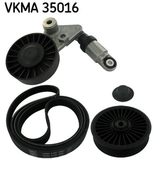 SKF Keilrippenriemensatz Vkma 35016 FüR Opel Vectra Signum Z03 Z02 CC Caravan-image