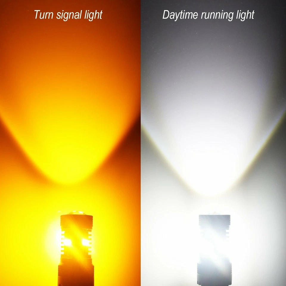 Bombillas LED de señal de giro delanteras ámbar blanco para Volvo VHD 01-17 opción 2 Foto 4 de 4