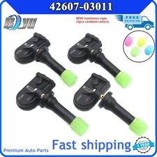 4PCS 42607-03011 433MHz TPMS Tire Pressure Sensor For Toyota BZ3 2023/01-2024/12