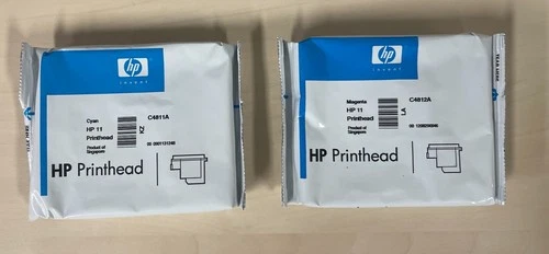 HP printhead 11  CYAN C4811A  MAGENTA C4812A YELLOW  C4813A BLACK C4810A