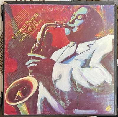 CHARLIE PARKER - THE COMPLETE SAVOY STUDIO SESSIONS - 5LP BOX SET vinyl VG+/VG-