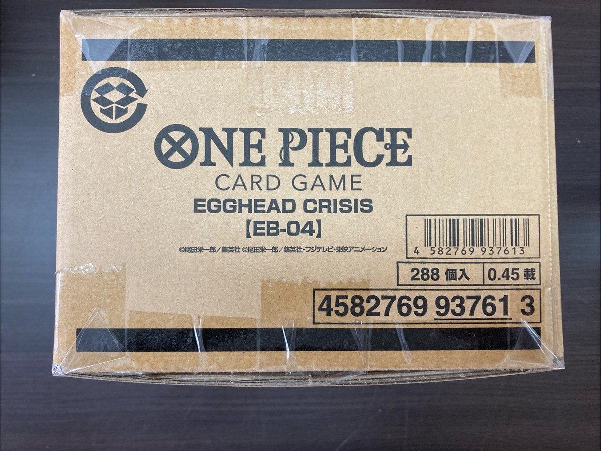 BANDAI One Piece EGGHEAD CRISIS EB-04 case 12 BOX f/s japanese for