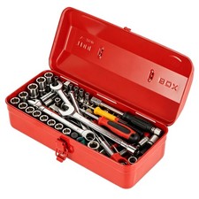 15 Inch Small Tool Box Red Tool Box Metal Tool Box With Metal Latch Closure Ha 15 Inch Small Tool Box Red Tool Box Metal Tool Box With Metal Latch Closure Ha