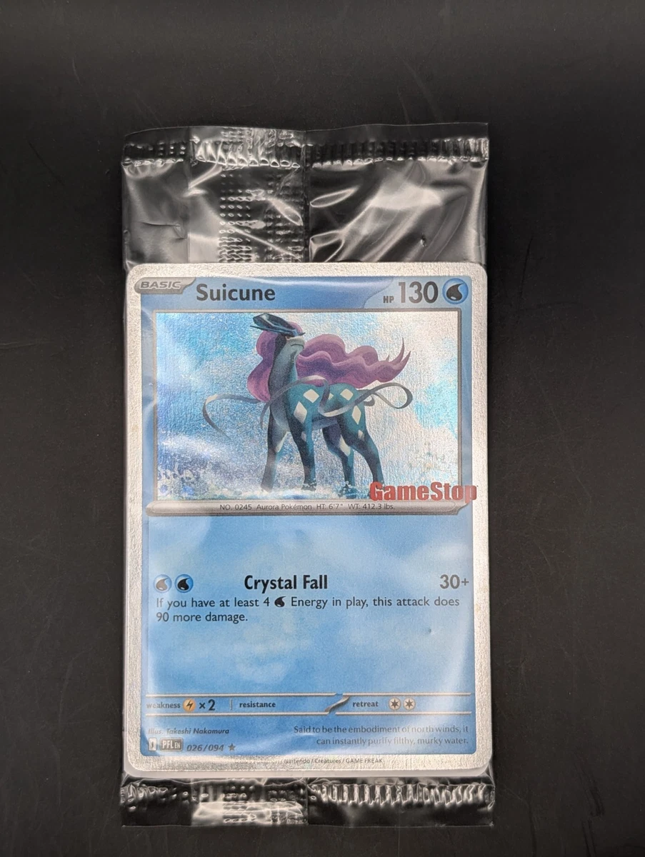 Suicune Holo Pokémon TCG Individual Collectible Card Game Cards