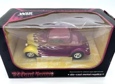 '34 Ford Coupe Candy Apple Red Hot Rod 1:25 Diecast Car First Gear WIX Filters