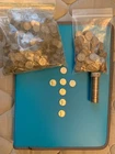5.5 LB 1943 Steel Pennies, and Nickels - Few BU see pics old rare lincoln coins