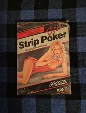 Strip Poker Three By Artworx - IBM PC GAME