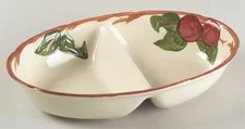 Franciscan Apple  Oval Divided Vegetable Bowl 2435986