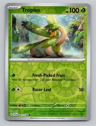 Tropius 007/198 Reverse Holo Scarlet & Violet Base Set