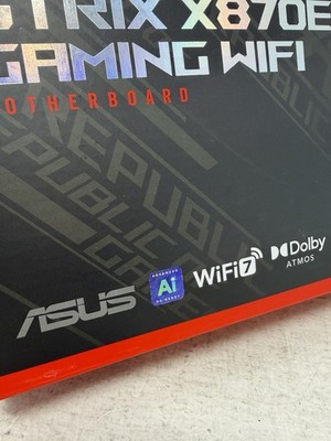 ASUS ROG Strix X870E-E Gaming WiFi AMD AM5 X870 ATX Motherboard