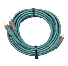 3M WireWorld Terra 5 Symmetricoax RCA Interconnect Cable Audiophile Quality