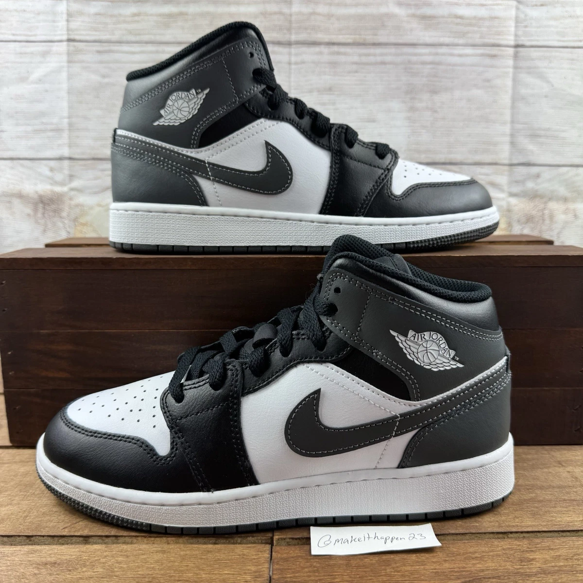 Jordan 1 Mid Iron Grey for Sale | Authenticity Guaranteed | eBay