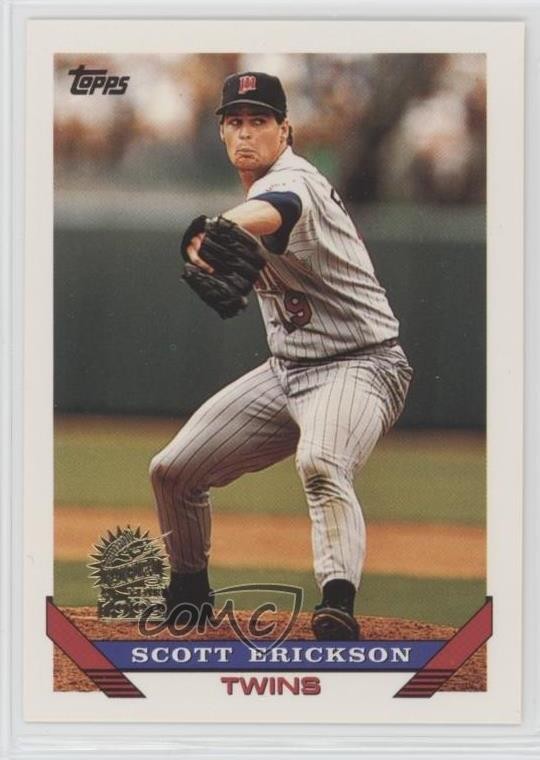 1993 Topps Inaugural Florida Marlins Scott Erickson #90 8d2