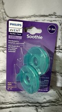 Philips Avent Soothie Pacifiers 0-3m SCF190/01 Green BPA Free Hospital Grade 2pk