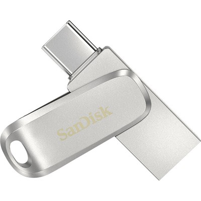 SanDisk Ultra  Dual Luxe Type-C  USB-Zusatzspeicher Smartphone/Tablet Silber ...