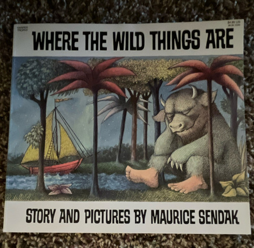 Maurice Sendak Where the Wild Things Are Illustrated Paperback Picture Book