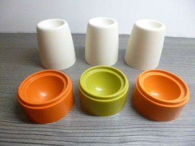 Tupperware  Eierbecher 3 Stück ANSEHN !!!! Vintage !!!!!