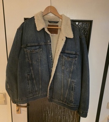 Original Levis Premium Type III Neuwertige Jacke Gr. XL Jeansjacke Blau