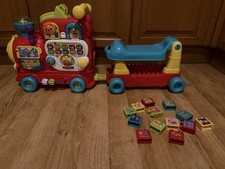 VTech 4 in 1 interactive Alphabet Ride On Train, walker, educational toy 