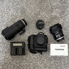 Canon EOS 5D Mark III 2 Tamron G2 Zoom lenses Canon 50mm 1.4 acdessories