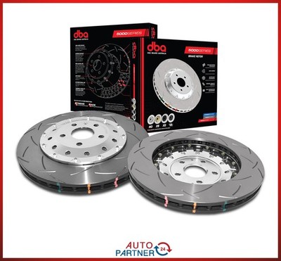 2x Bremsscheibe Ø370mm DBA 5000er Serie T3 vorne für AUDI TT RS, Cupra/SEAT LEON
