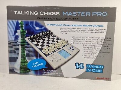 Talking Electronic Chess Master 3 Set by Power Brain for sale online