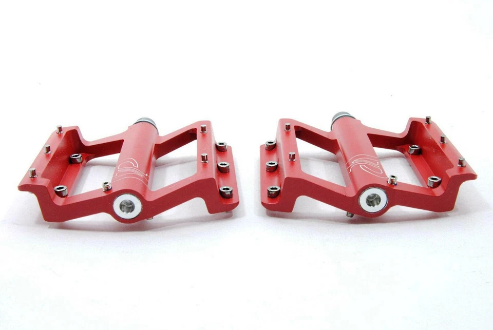 VP Components VP-69 Downhill,Freeride,Dirt Jump,Mountain Bike Pedals,9/16,Red - Image 2 of 4