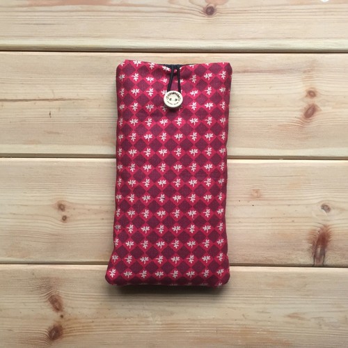 CUSTODIA COVER BORSA PROTETTIVA TESSUTO FATTO A MANO PER IPHONE 12 / 11 / 8 / 7 - Foto 4 di 4