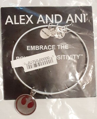 Disney Parks ALEX AND ANI Star Wars Rise of The Rebellion Charm Bracelet  2016