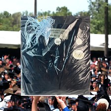 Graduation Cap and Gown 2016 Year Charm for College High School, Unisex 51"