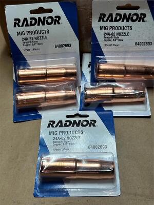 Pacco Da 8 Ugelli Radnor Stile Tweco 24A-62 &ndash; Ricambi Per Saldatura