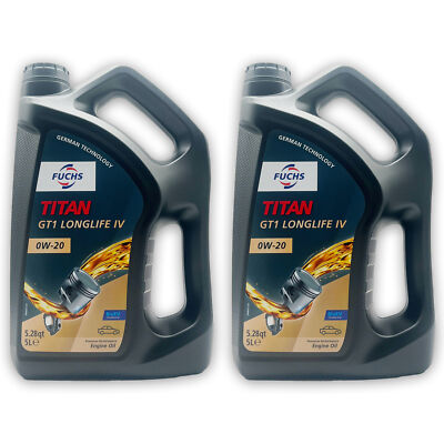 10 L Fuchs Titan Longlife IV 0W-20 | PORSCHE C20 | VW 508 00/509 00 | Motoröl