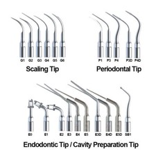 Dental Ultrasonic Scaler Endo Perio Tips Fit EMS /DTE SATELEC /KAV /NSK SIRONA