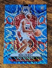 🔥2023-24 Mosaic REACTIVE BLUE PRIZM SP #268 Bilal Coulibaly RC WIZARDS ROOKIE