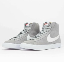 nike blazer grey suede