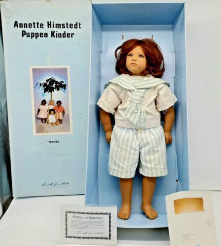 vintage annette himstedt lisa doll #3420 NRFB barefoot children 