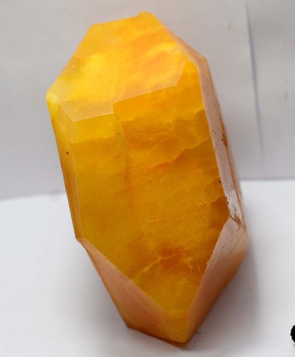 3066.75 Ct NATURAL Sapphire HUGE ROUGH Earth Mined CERTIFIED Yellow Gemstone - Picture 2 of 16