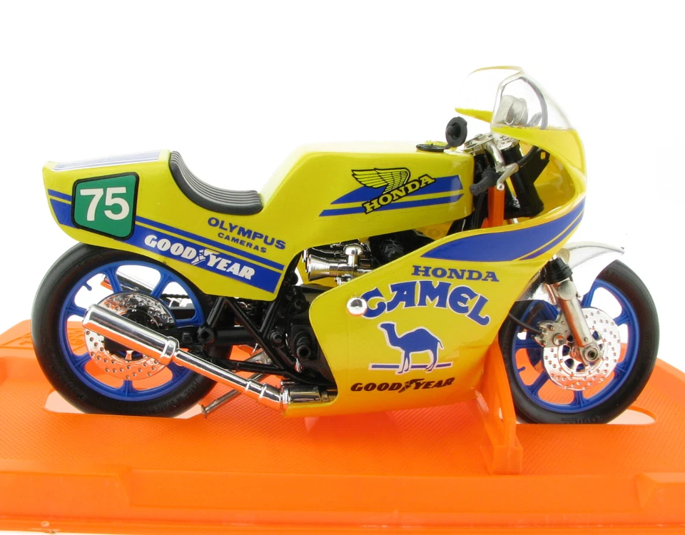 GuiLOY 13110 - Honda Motorrad CAMEL - 1:10 in OVP /Box Motorcycle Bike - Bild 3 von 4