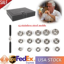 Fit Breitling Removal Tool opener Set/Kit 15 Dies Watch Back Case Opener Die