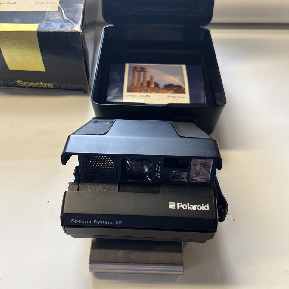 Appareil Photo Instantané Polaroid Onyx – état Comme Neuf, Vintage Et Compact