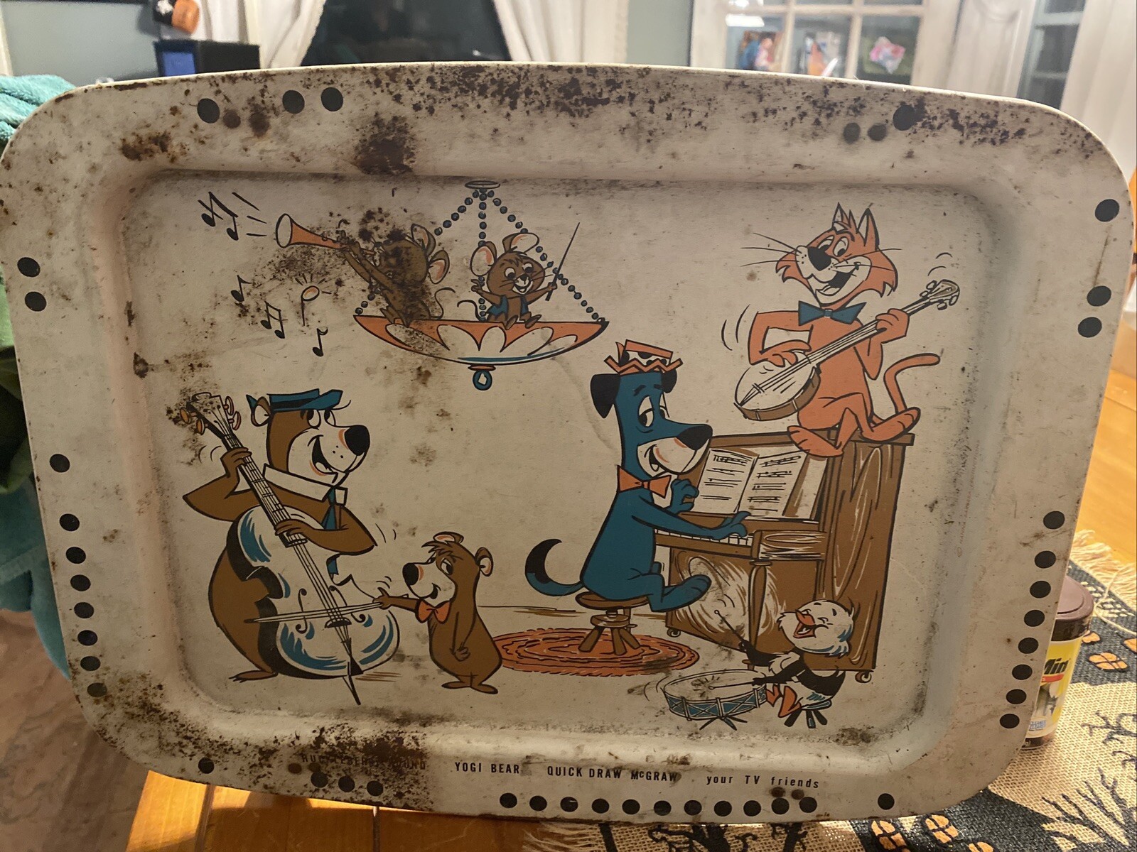 Vintage 1960s Yogi Bear Huckleberry Hound Pixie Dixie Jinx Musicians TV