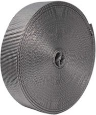 1.5"  Nylon Webbing Heavy Duty Weight Nylon Strap Black Khaki Dark Grey Green 