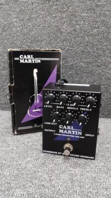 Carl Martin 3 Band Parametric Pre-Amp | eBay