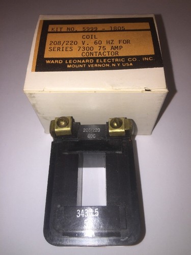 Ward Leonard Kit No. 5999-1805 Series 7300 75 Amp Contractor New In Box