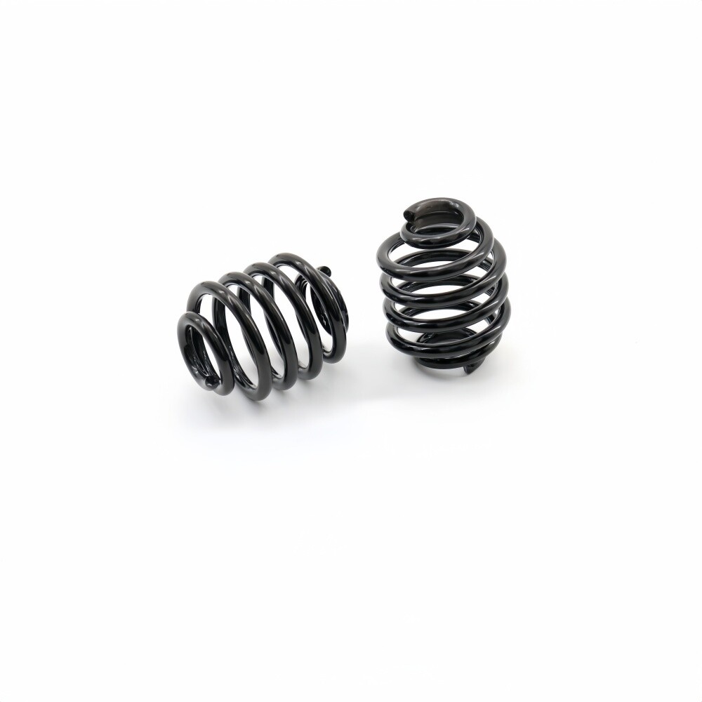 Black Solo Seat Spring Mount Kit for Harley Honda Chopper Custom Bike 