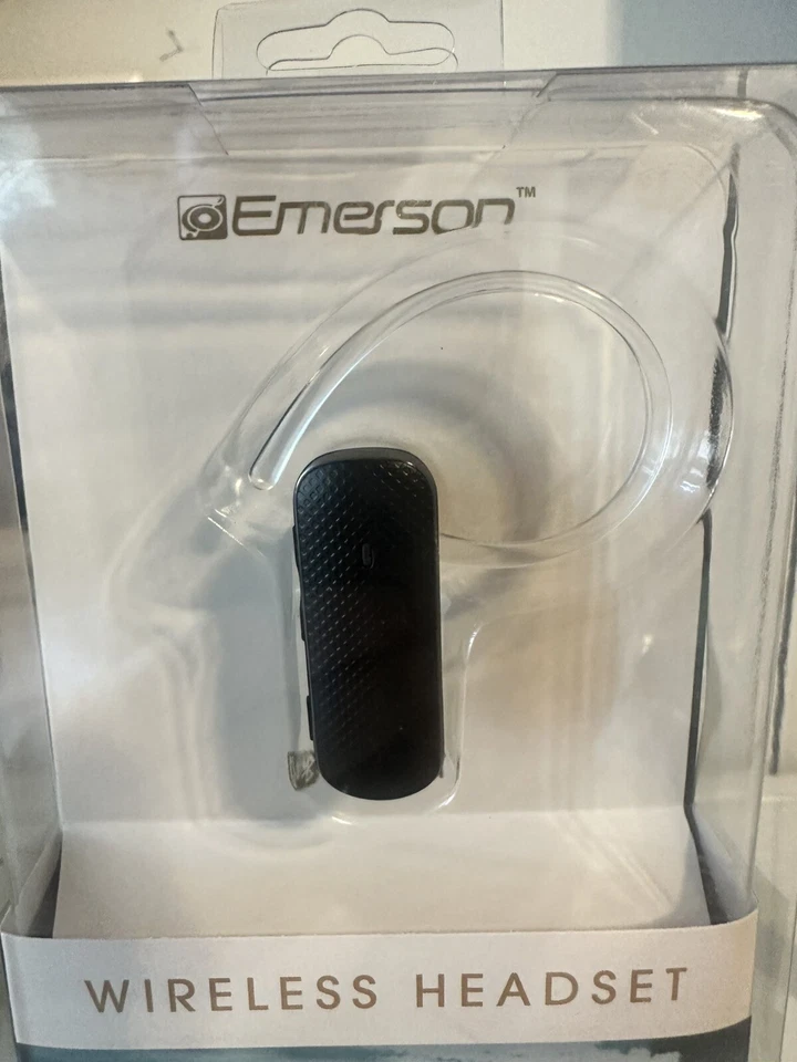 Emerson EM223 Bluetooth Wireless Headset – Hands-Free Ear-Hook – New in Box - Image 2 of 3