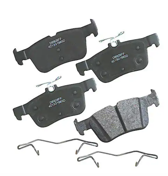 Disc Brake Pad SetPremium Gold Ceramic Rear Brake Pads CARQUEST