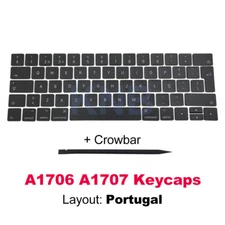 New For Macbook Pro Retina 13" 15" A1706 A1707 Portugal Keys Keycaps 2016 2017