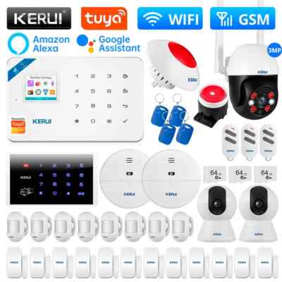LOT Alarm System for Home WIFI GSM Alarm Support Alexa Tuya Smart Motion Sensor