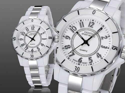 OHSEN Impermeable Damas Mujeres LED Retroiluminación Cuarzo Pulsera Moda Reloj Deportivo - Imagen 2 de 11